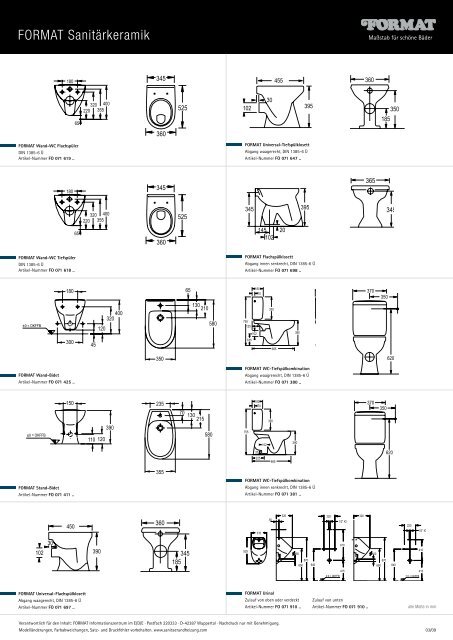 FORMAT Sanitärkeramik