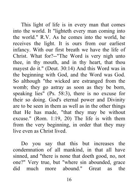 Waggoner on the Gospel of John - Ellet J. Waggoner