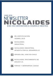 Newsletter Nicolaides - Junio 2018