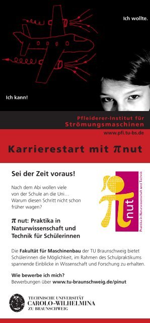 Karrierestart mit πnut - Technische Universität Braunschweig