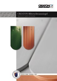 CREATON-Biberschwanzziegel - V Meyer A/S