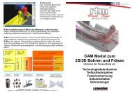 CAM Modul zum 2D/3D Bohren und Fräsen - Pfleghar Entwicklungs