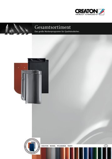 Gesamtsortiment - Creaton AG