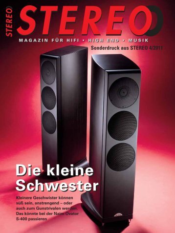 Naim Ovator S-400 (Stereo 4/2011) - music line