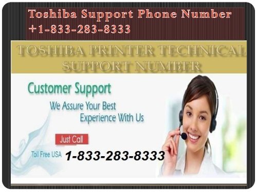 Call 1-833-283-8333 Toshiba Phone Number For Solving Any Issues 