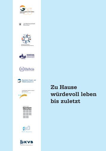 Zu Hause würdevoll leben bis zuletzt - Christophorus Hospiz Verein ...