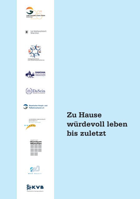 Zu Hause würdevoll leben bis zuletzt - Christophorus Hospiz Verein ...