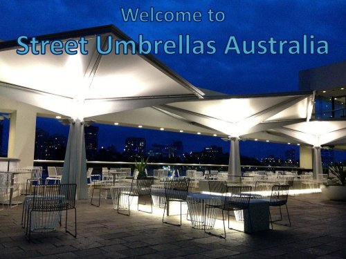 Street Umbrellas Australia&#039;s All Commercial Projects