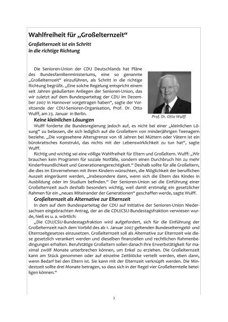 Report 01 2008 - Senioren Union Brandenburg
