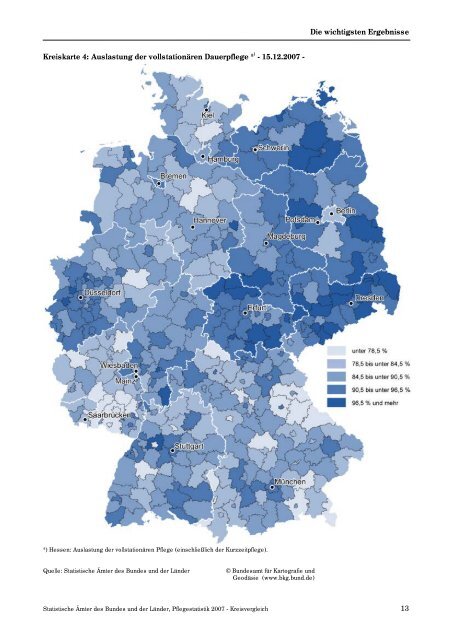 Pflegestatistik 2007 - Bayerisches Landesamt für Statistik und ...