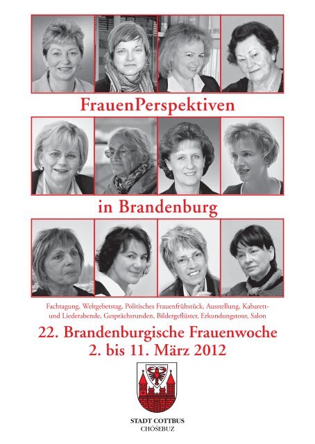 FrauenPerspektiven 22. Brandenburgische Frauenwoche ... - Cottbus