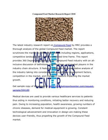 Compound Feed Market Research Report 2018