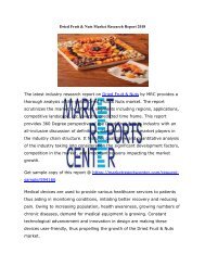 Dried Fruit & Nuts Market Research Report 2018
