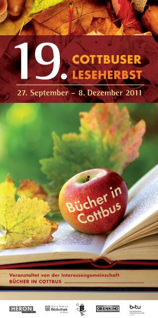 cOTTBUSER LESEhERBST - Bibliothek Cottbus