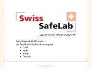 Swiss SafeLab M.ID Server - PH Networks AG