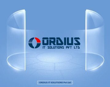 Ordius-IT-Solutions Pvt Ltd