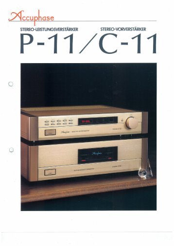 P-11/C-11 - Accuphase