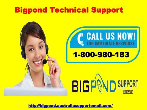 Quick Support To Bigpond Technical Support  |1-800-980-183