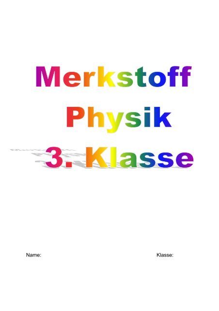 Merkstoff 3. Klasse - Emu