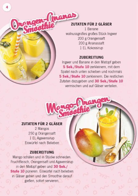 Landhaus-Team: Smoothies - Rezepte aus dem Thermomix