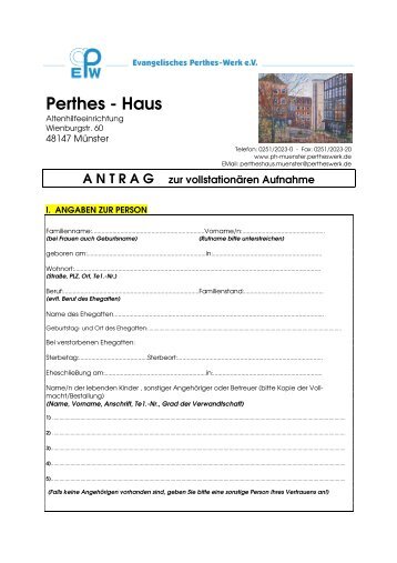 Perthes - Haus