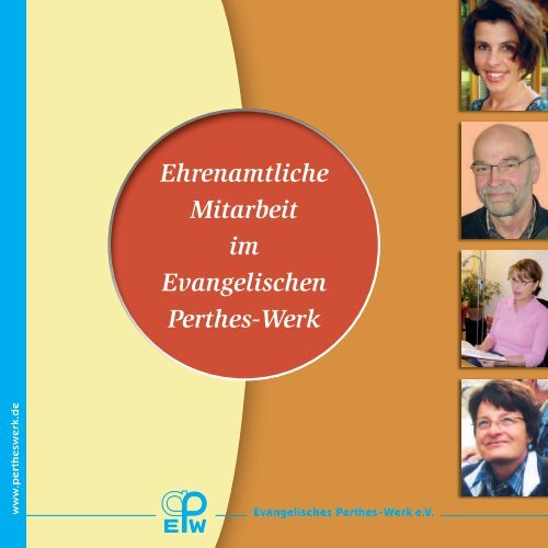 Ehrenamtliche - Evangelisches Perthes-Werk eV
