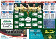 TWT's 2018 FIFA World Cup Souvenir Wall Chart (updated with love & all the results)