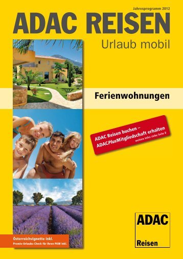 ADAC Ferienwohnungen 2012