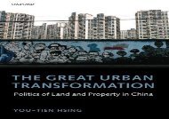 [+]The best book of the month The Great Urban Transformation: Politics of Land and Property in China  [NEWS]