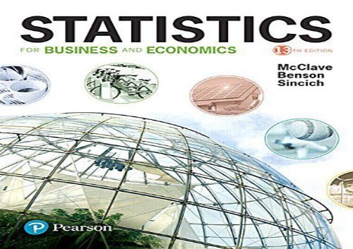 PDF] TOP TREND Statistics for Business and Economics [FULL]