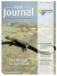 Journal - GewerbePark Breisgau