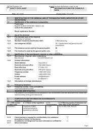 MSDS - Hygisoft