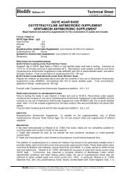 Biolife Italiana Srl Technical Sheet