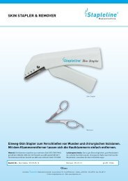 SKIN STAPLER & REMOVER - Stapleline