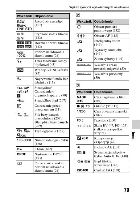 Sony SLT-A37Y - SLT-A37Y Consignes d&rsquo;utilisation Polonais