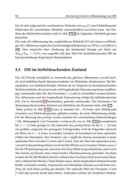 alternating gradient - abbremsung von benzonitril - CFEL at DESY