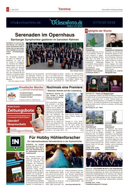 2018-07-08 Bayreuther Sonntagszeitung