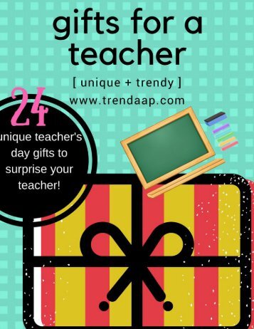 teacher gift magazine