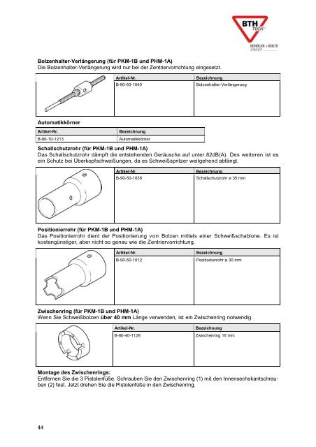 Bedienungsanleitung Leistungseinheit LBS 44 / LBS ... - Reiz GmbH