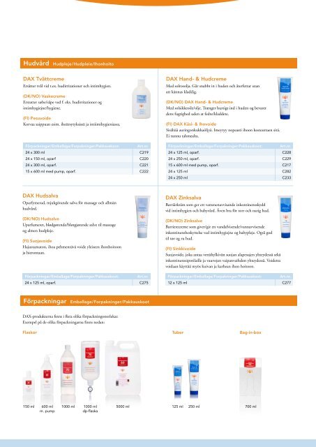 Sortimentsguide - Opus Health Care