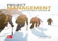Best [EBOOK] Project Management: The Managerial Process (Mcgraw-hill Series Operations and Decision Sciences) Best Sellers Rank : #3 Textbooks#D#