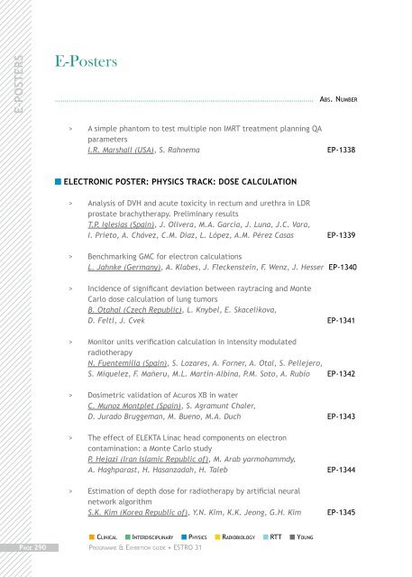 Debate Series - Estro-events.org