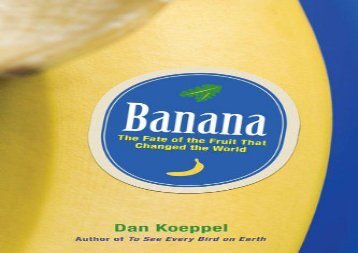 [+]The best book of the month Banana: The Fate of the Fruit That Changed the World  [DOWNLOAD] 