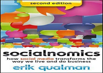 [+][PDF] TOP TREND Socialnomics: How Social Media Transforms the Way We Live and Do Business  [FREE] 