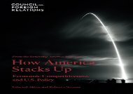 [+][PDF] TOP TREND How America Stacks Up: Economic Competitiveness and U.S. Policy  [NEWS]