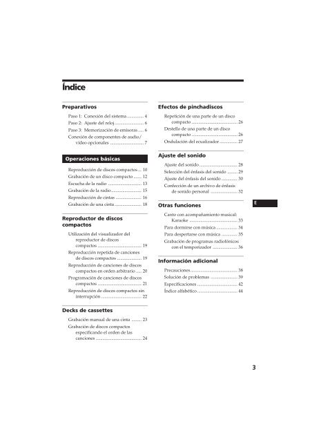 Sony MHC-RX80 - MHC-RX80 Consignes d&rsquo;utilisation Fran&ccedil;ais