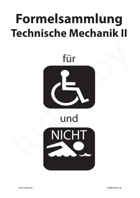 Formelsammlung Technische Mechanik II - tudlobby