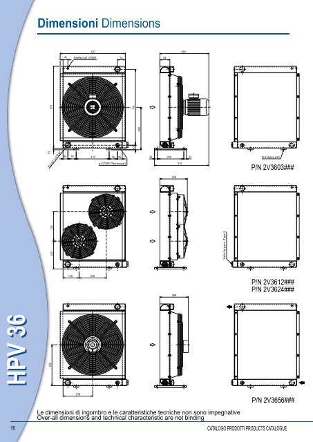 5 - Scambiatori Aria-olio Serie HPV