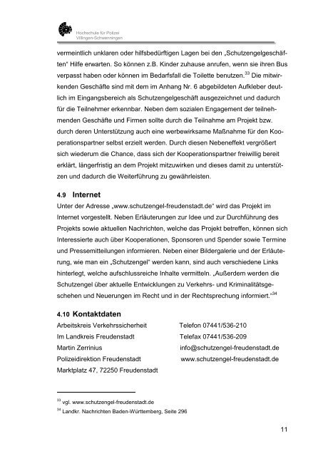 Diplomarbeit in der Fachgruppe Verkehrswissenschaft