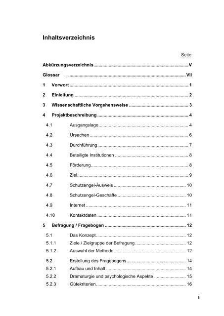 Diplomarbeit in der Fachgruppe Verkehrswissenschaft